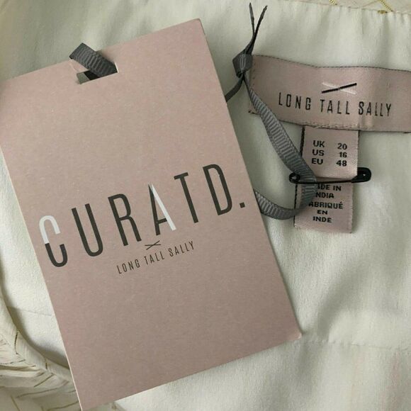 CURATD x LTS Frill Detail Top 16 White Gold - Picture 6 of 6